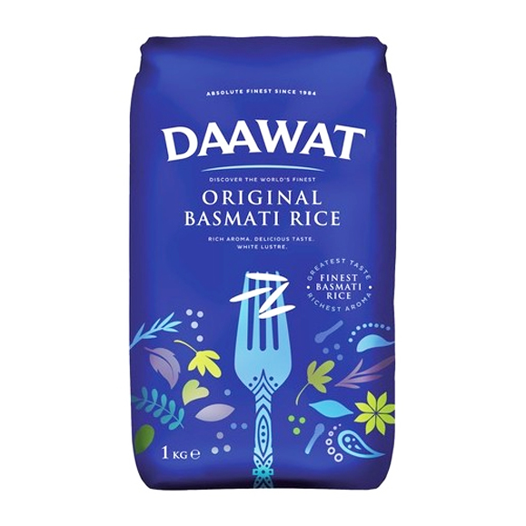 Daawat Original Basmati Rice 5Kg- Dawat original basmoti cal -Daawat Original Basmati Rice